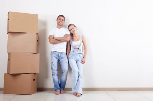 Office removal team planning a business move in Gospel Oak