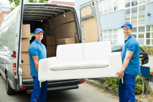 Local house removals team planning a move in Gospel Oak