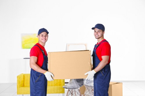 Removals team helping with a local move in Gospel Oak
