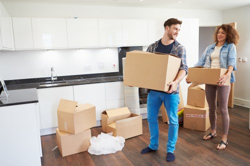Packing and loading service for a North West London removal