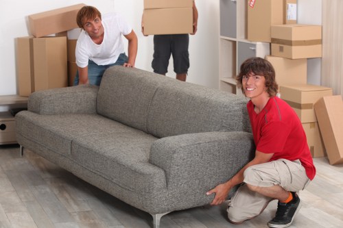 Commercial moving van service for local businesses