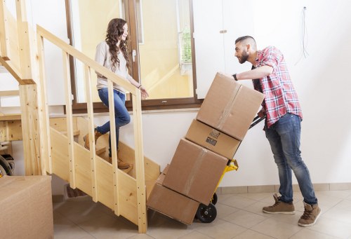 Careful loading and unloading for removals in Gospel Oak