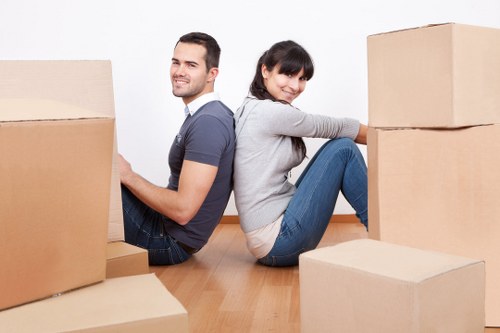 Commercial removals support for a local Gospel Oak business