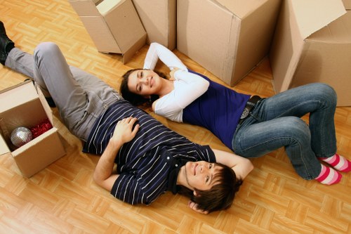 Professional movers planning a route in Gospel Oak and nearby areas